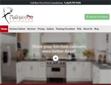 Tablet Screenshot of platinumpropainters.com